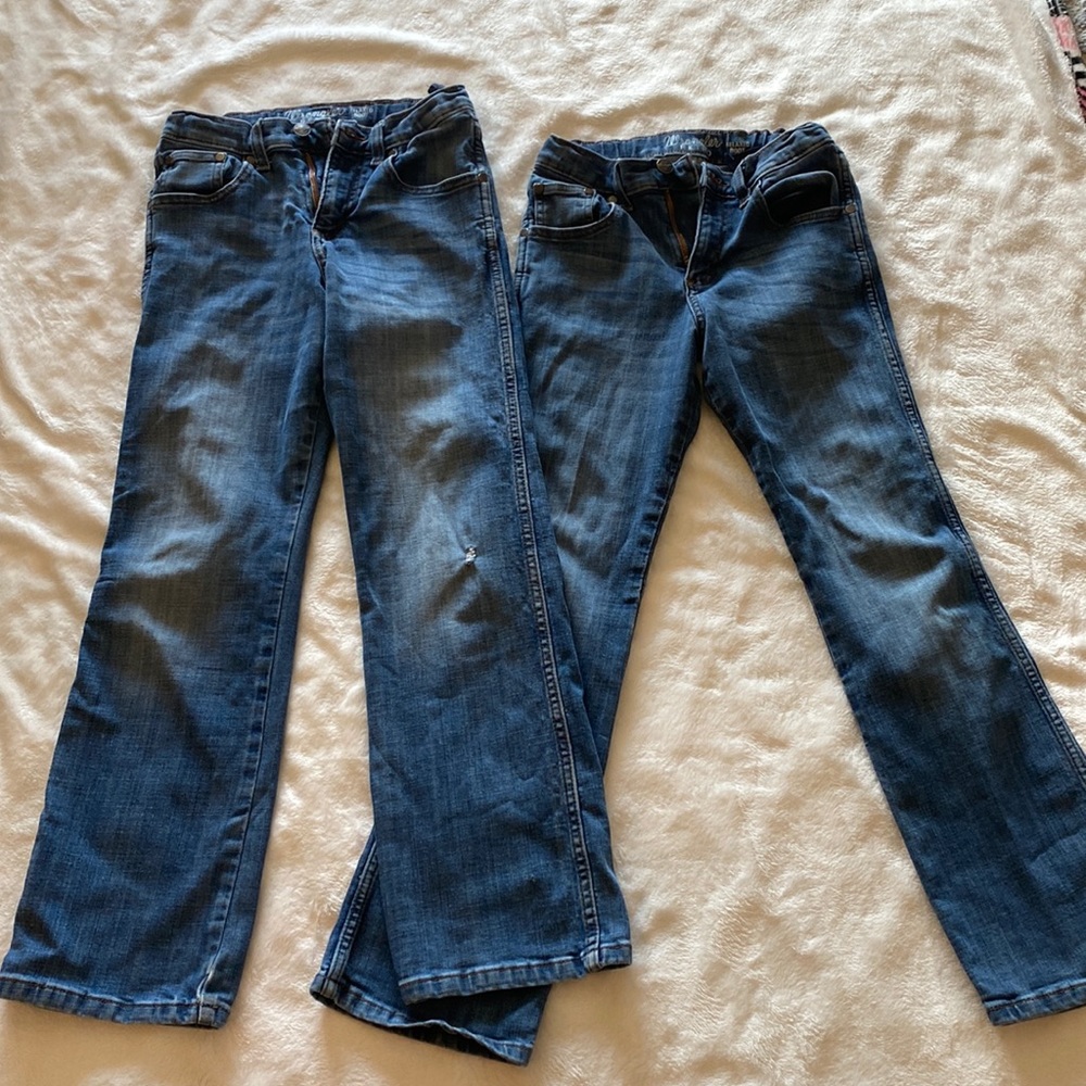 2 pair wrangler retro relaxed boot jeans